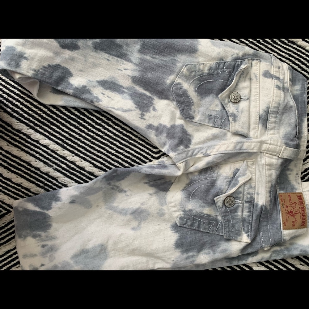 True Religion Acid Wash Jeans 25